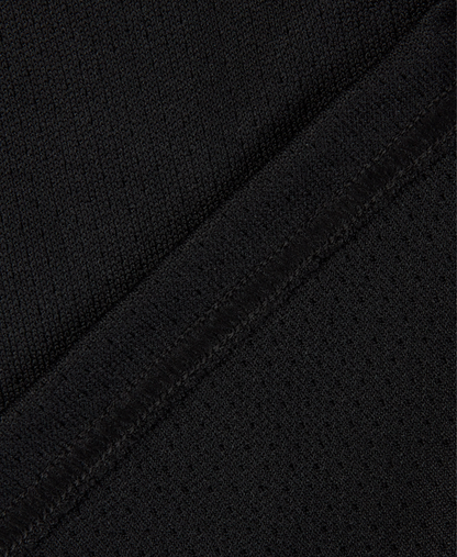 250 GSM 'Jet Black' Mesh Shorts