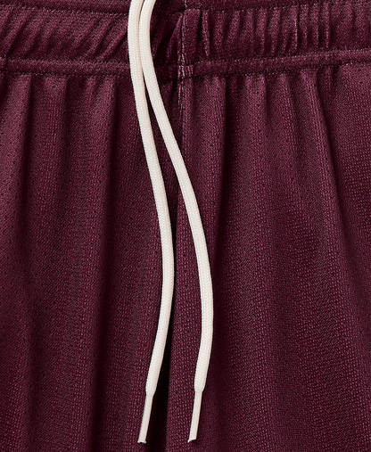 250 GSM 'Burgundy' Mesh Shorts