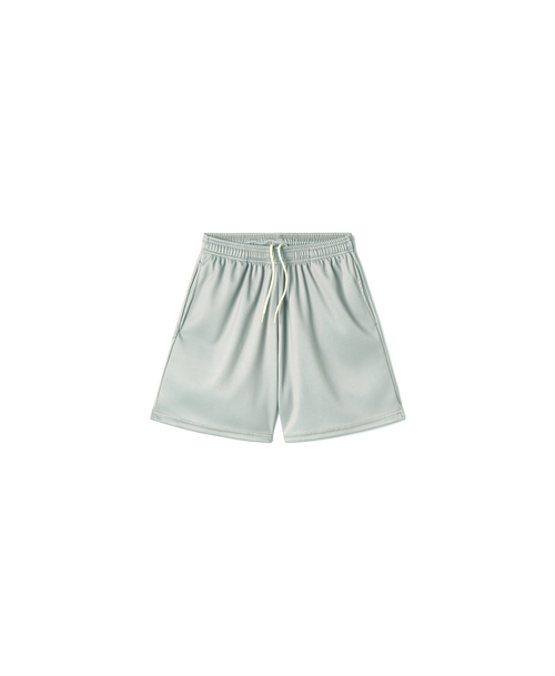 250 GSM 'Neutral Gray' Mesh Shorts