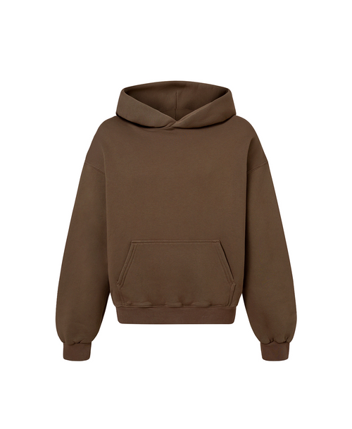 450 GSM 'Mocha Brown' Hoodie