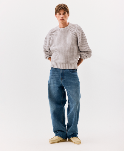 3 Gauge 'Dark Red' Knit