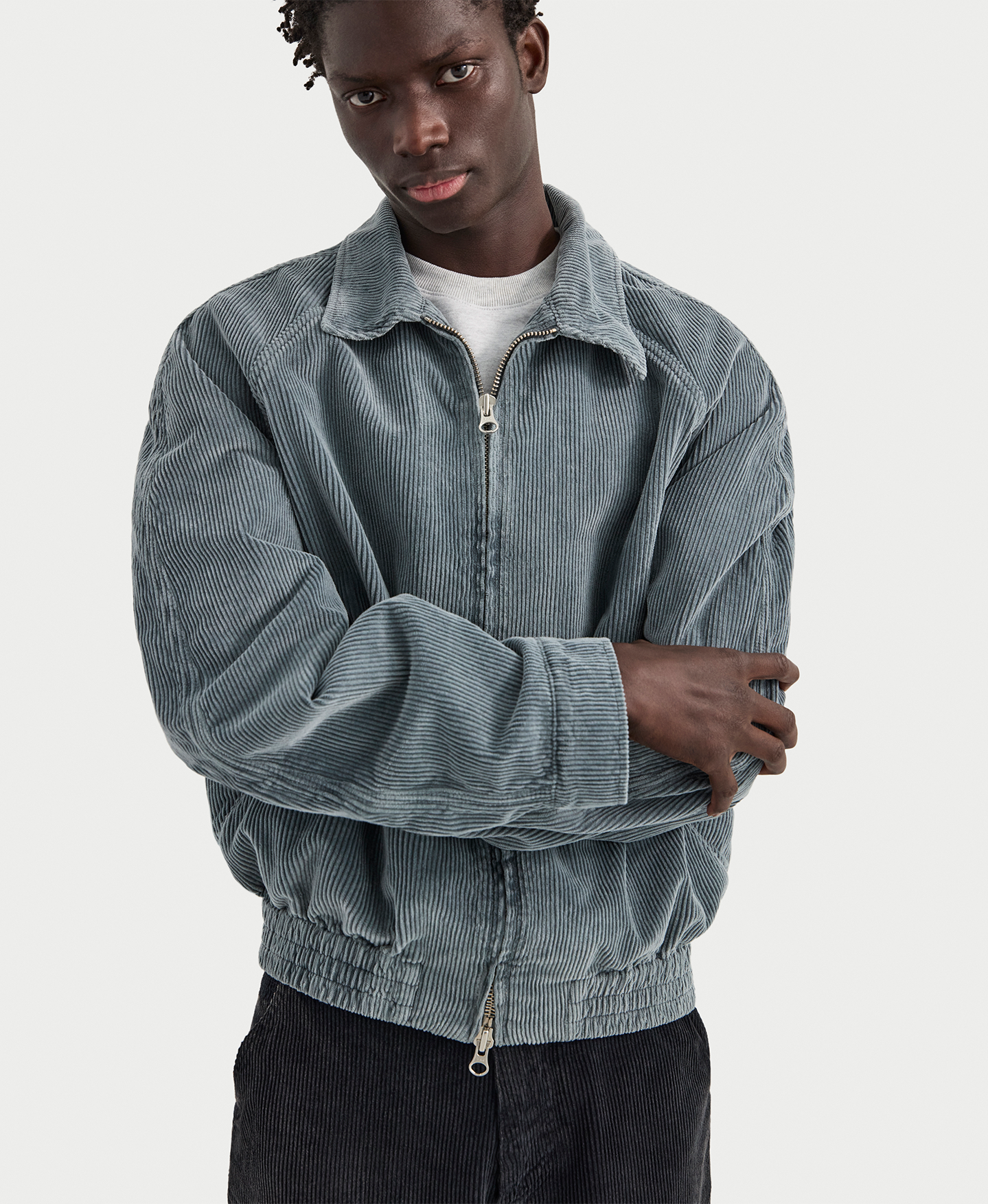 'Taupe' Corduroy Jacket