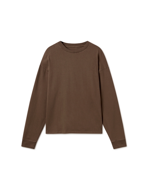 300 GSM 'Mocha Brown' Longsleeve