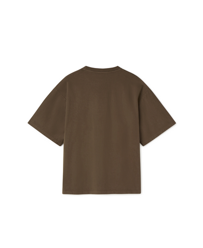 300 GSM 'Mocha Brown' T-Shirt