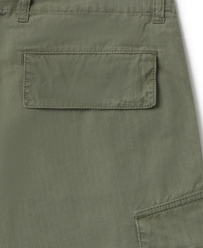 'Olive' Ripstop Short Cargo Pants