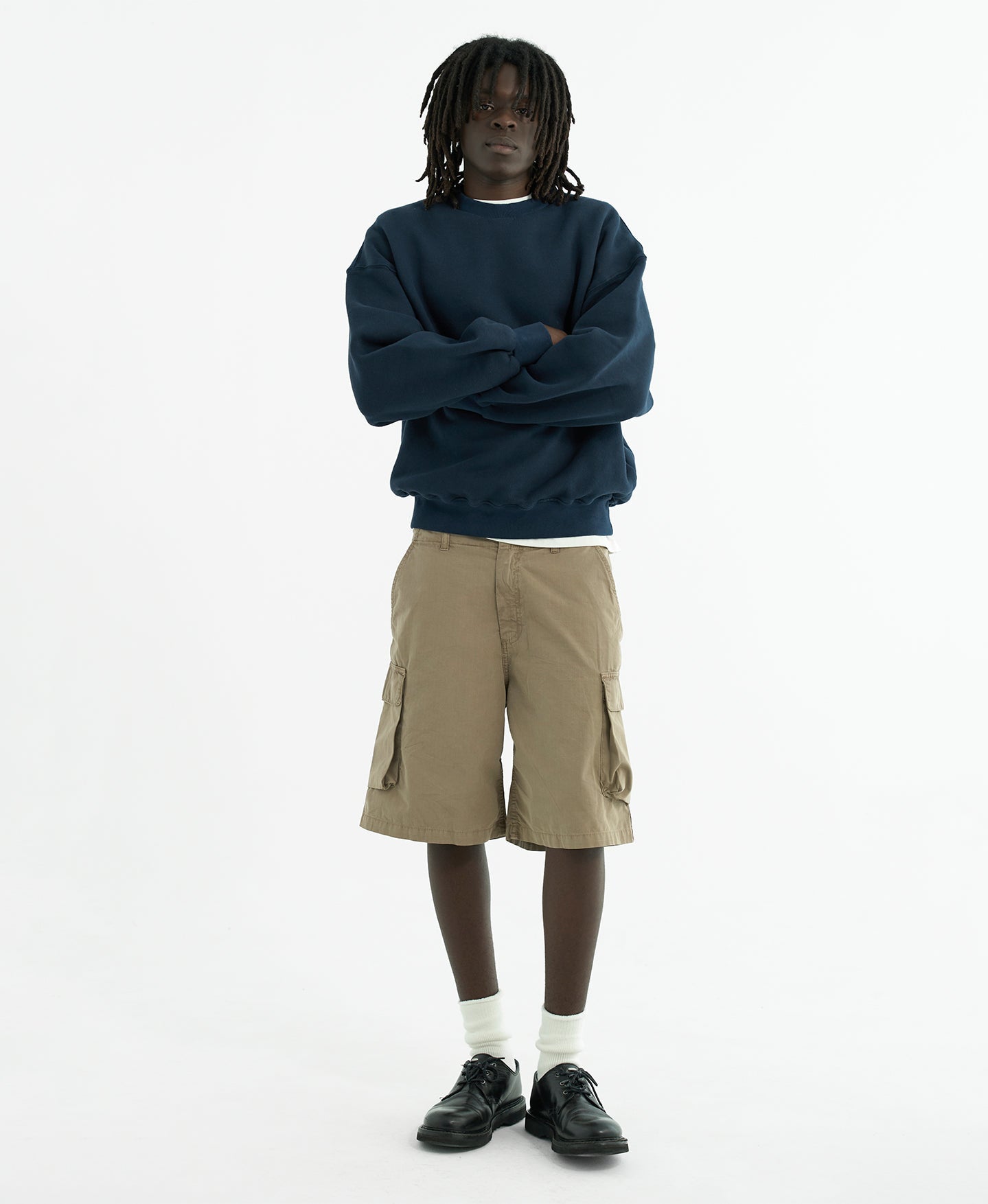 'Cinza' Ripstop Short Cargo Pants