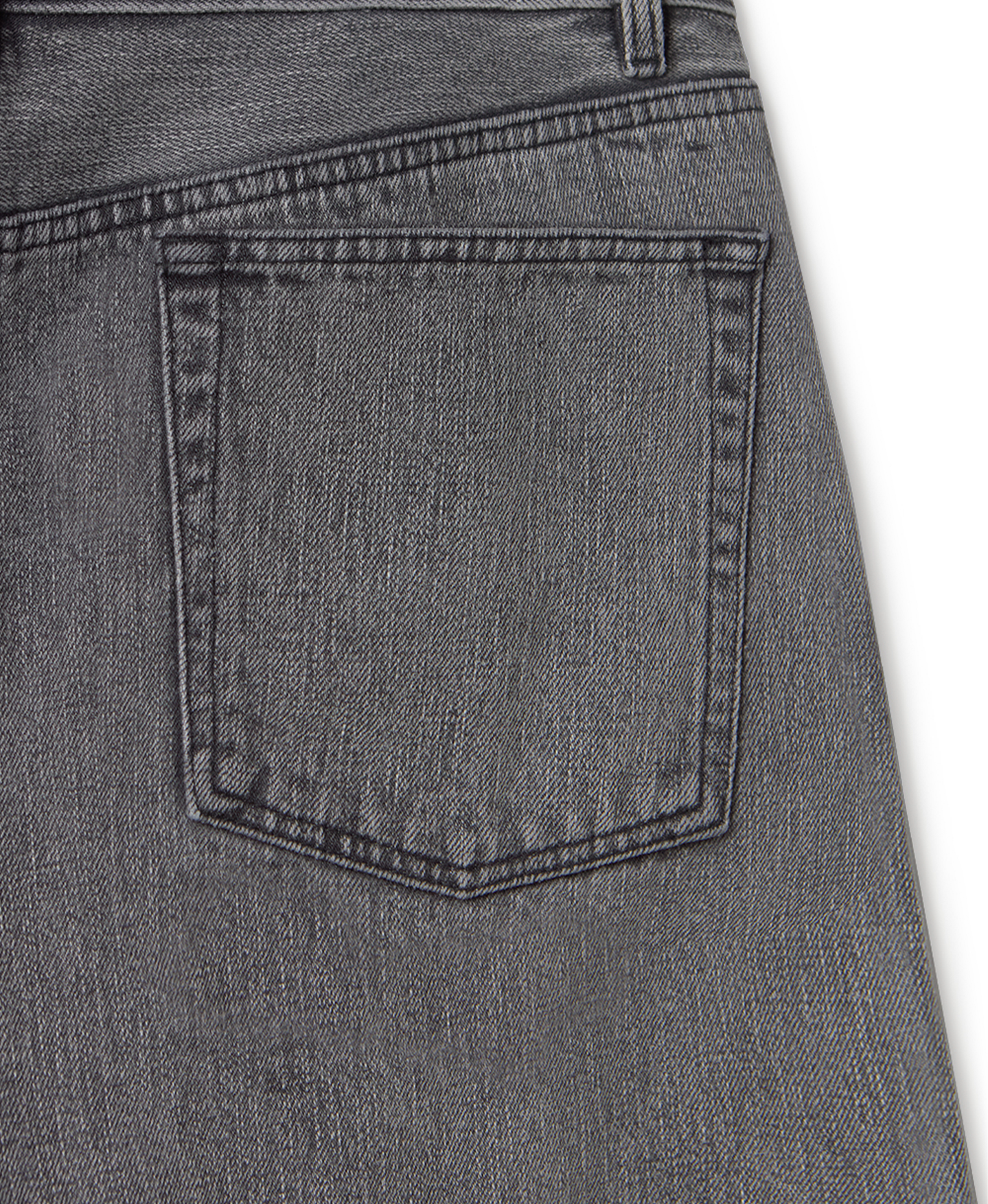 14oz 'Gray' Wash Selvedge Denim Jeans