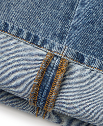14oz 'Stone Wash' Denim Shorts