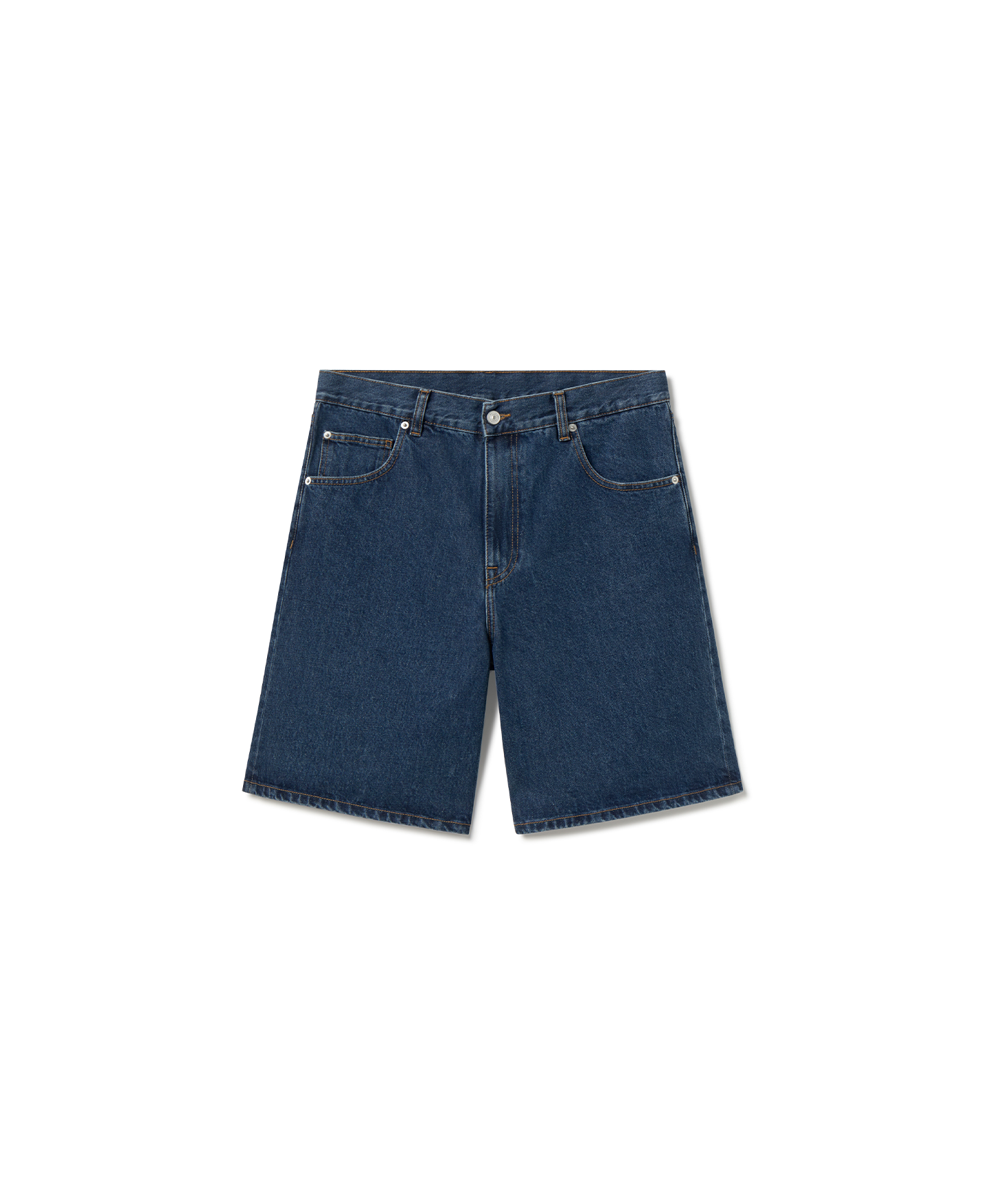 14oz 'Mid Indigo' Denim Shorts