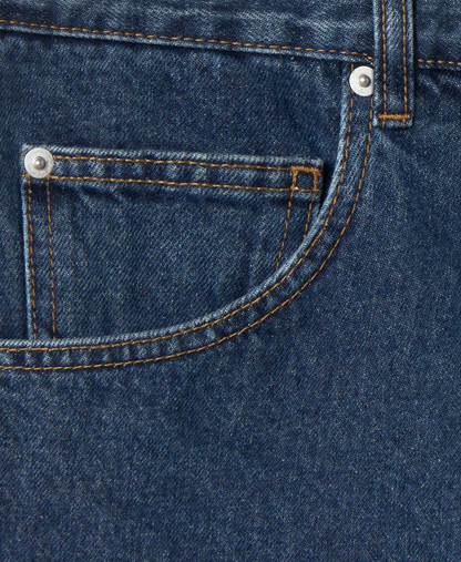 14oz 'Mid Indigo' Denim Shorts