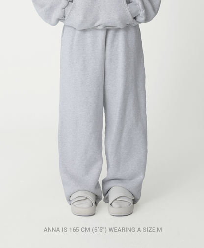 450 GSM 'Vintage Gray' Straight-leg Pants