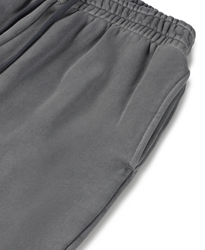 600 GSM 'Faded Gray' Straight-leg Pants