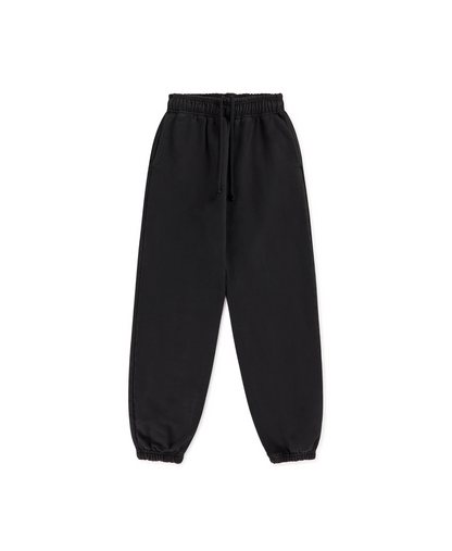 600 GSM 'Jet Black' Sweatpants
