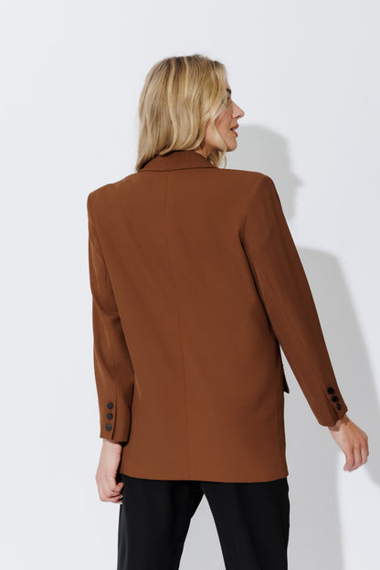 Espresso Euro Boyfriend Blazer