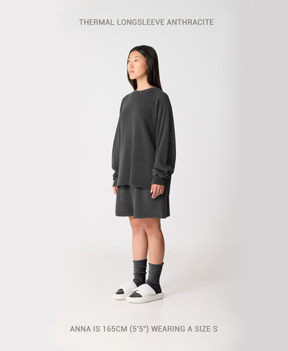 350 GSM 'Vintage Navy' Thermal Longsleeve