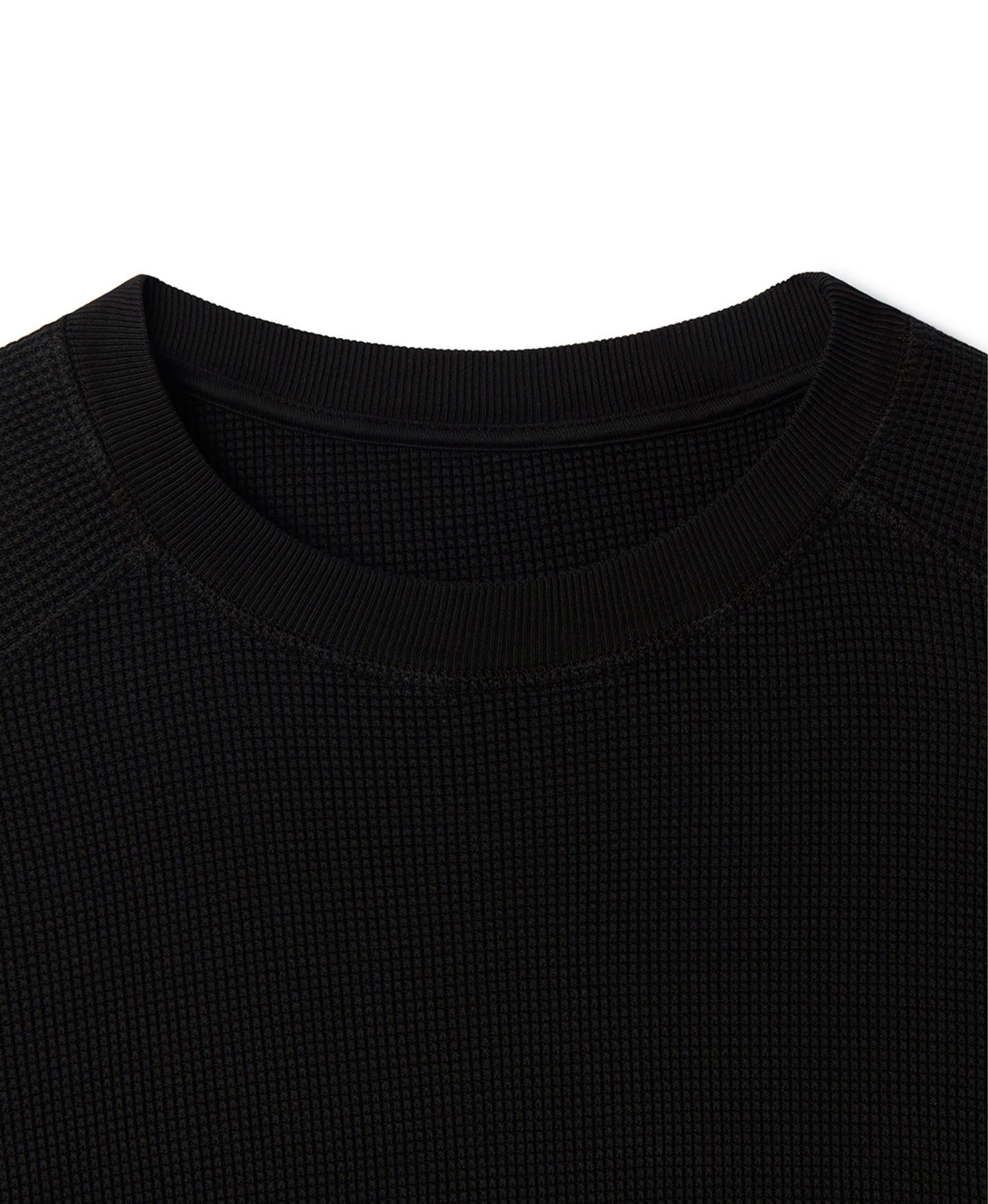350 GSM 'Jet Black' Thermal Longsleeve