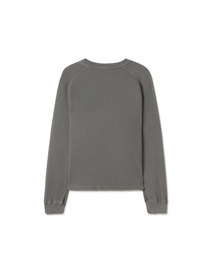 350 GSM 'Mud Gray' Thermal Longsleeve