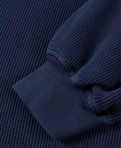 350 GSM 'Navy Blue' Thermal Longsleeve