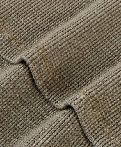 350 GSM 'Vintage Olive' Thermal Longsleeve