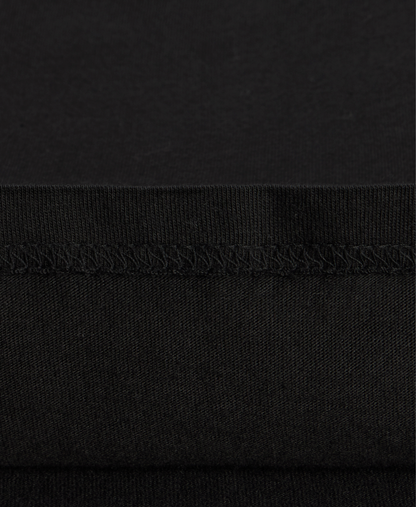 180 GSM 'Jet Black' T-Shirt