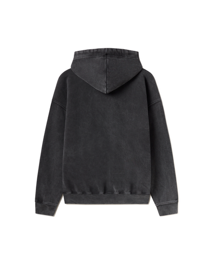 600 GSM 'Vintage Black' Zipper