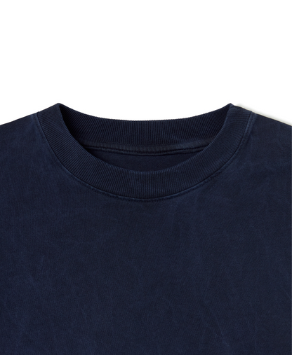 300 GSM 'Vintage Navy' T-Shirt