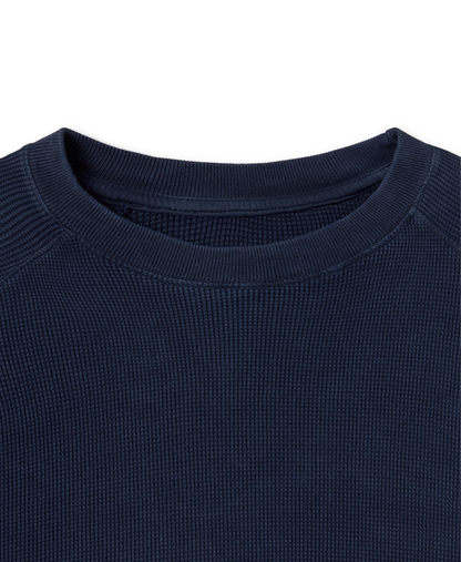 350 GSM 'Vintage Navy' Thermal Longsleeve