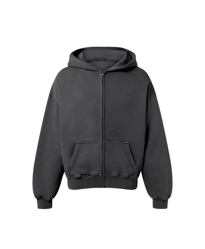 450 GSM 'Anthracite' Zipper