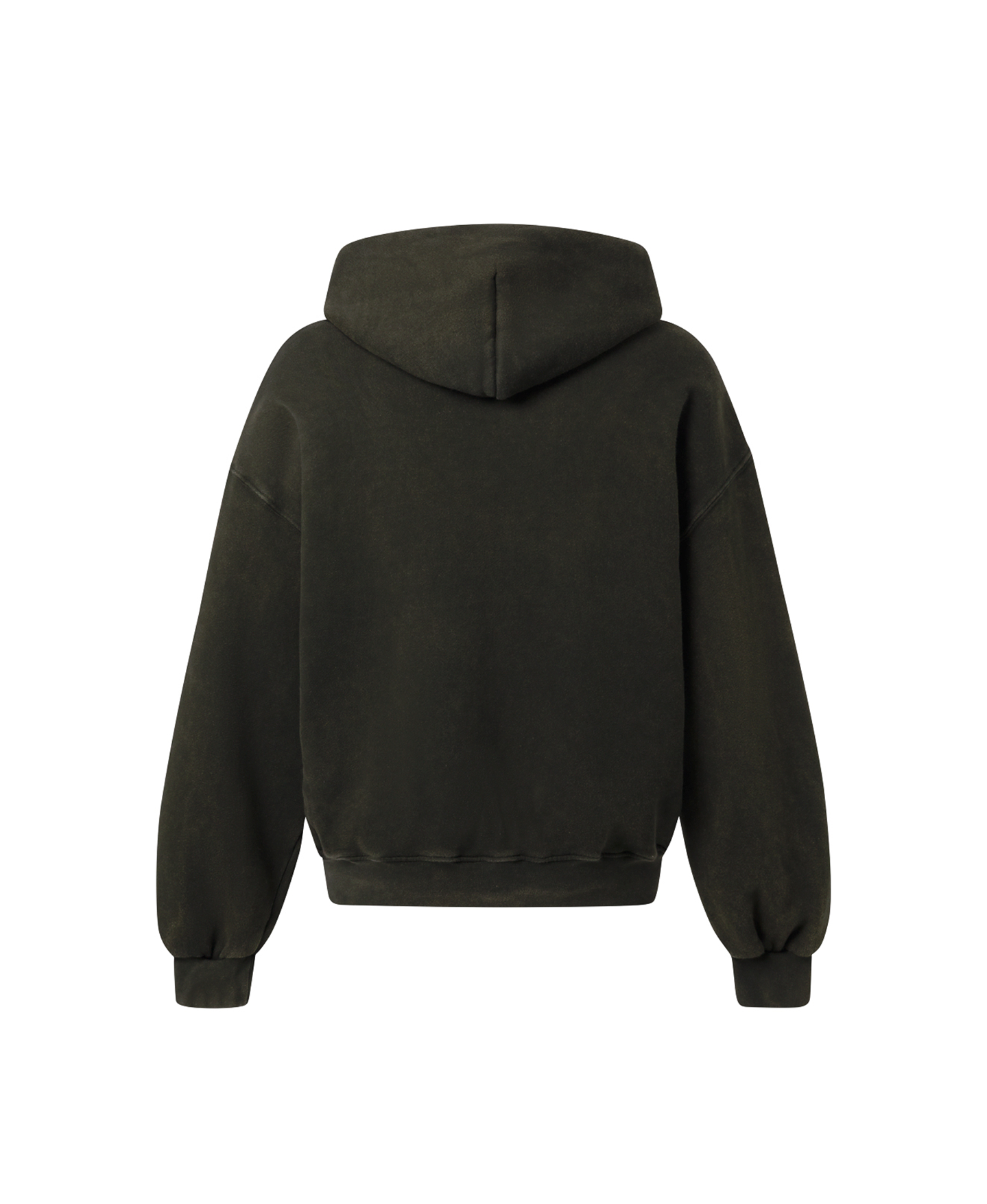 450 GSM 'Bleach Black' Zipper