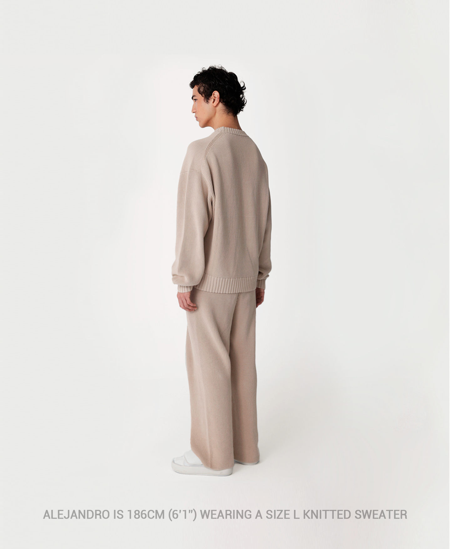 7 Gauge 'Mud Gray' Knit