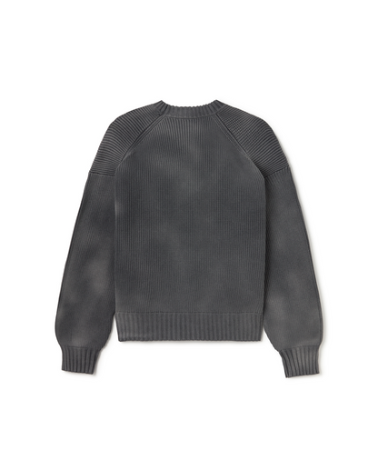 7 Gauge 'Vintage Black' Knit