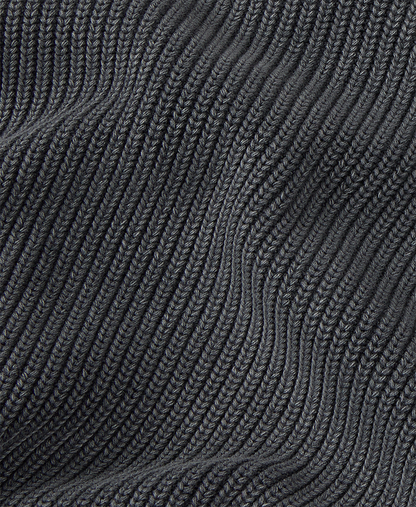 7 Gauge 'Vintage Black' Knit