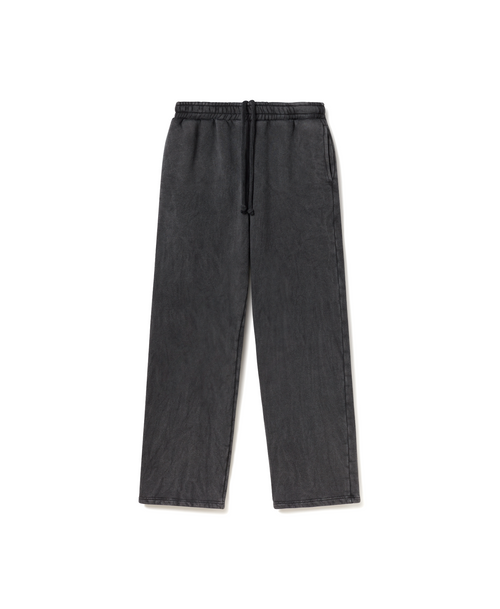 450 GSM 'Vintage Black' Straight-leg Pants